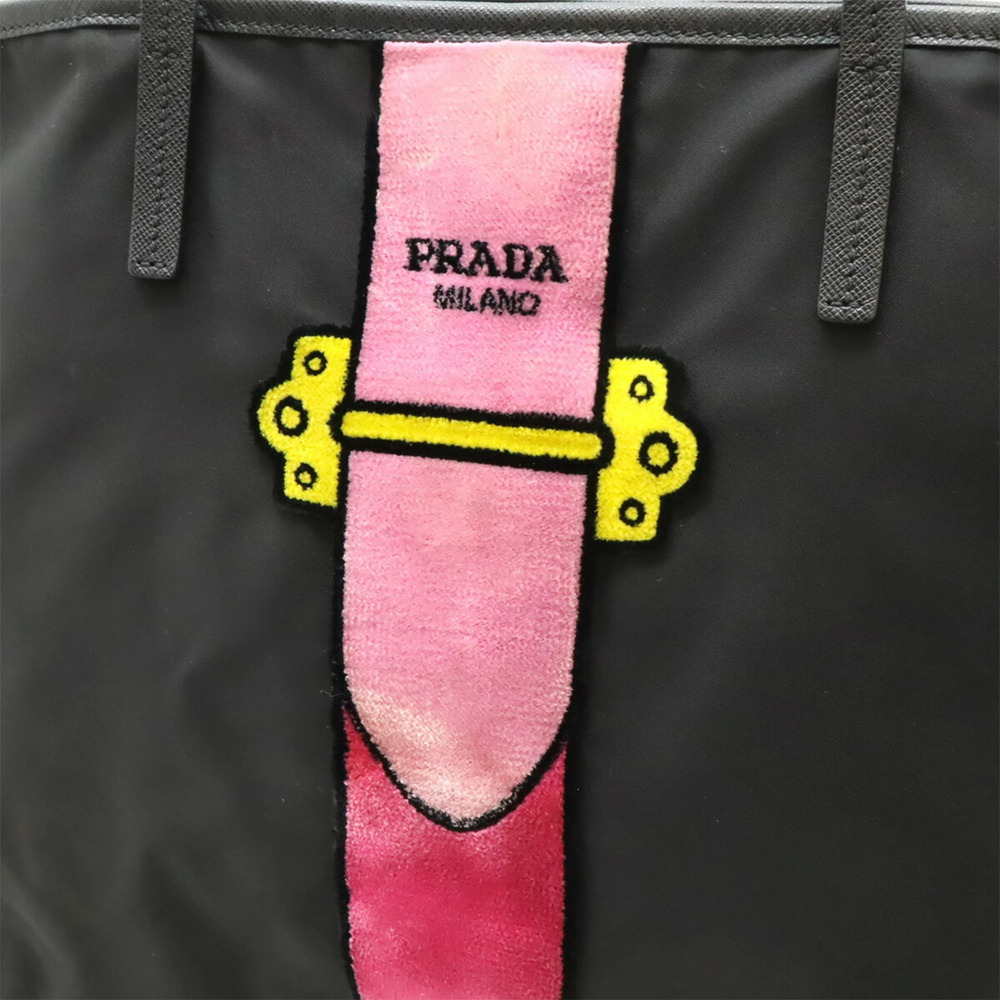 PRADA Black Leather Shoulder Bag - Picture 10 of 10